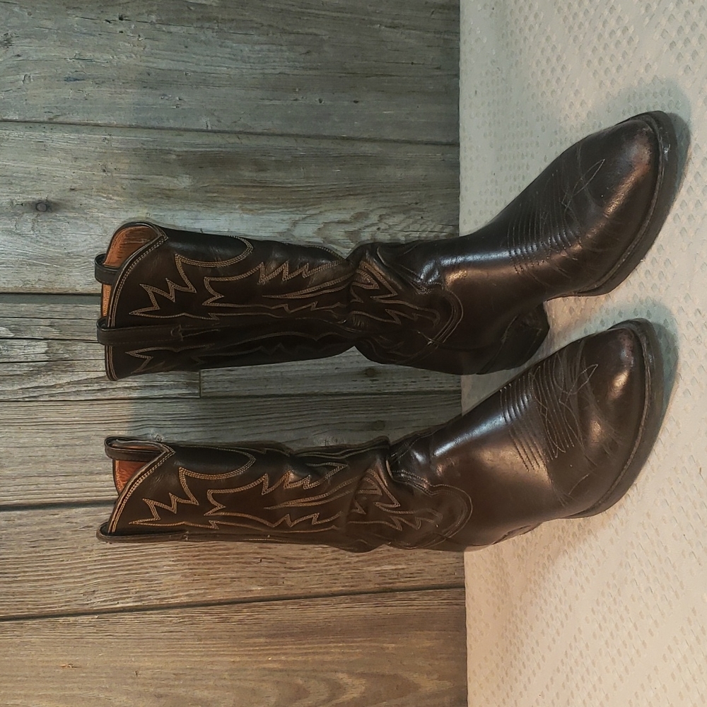 Rare Old Vintage Justin Boots 2907 Size 9D